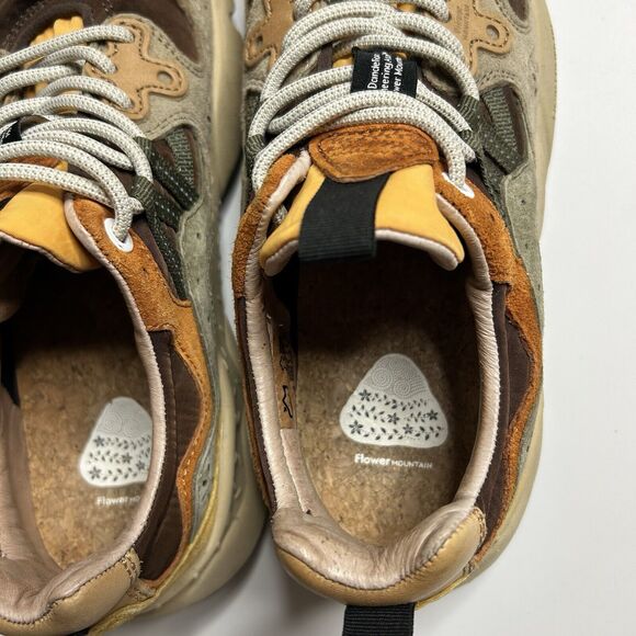 Flower Mountain Trainers Sneakers Womens 8 Yamano 3 Anthropologie Granola - Picture 6 of 14